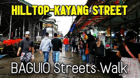 kayang street|Baguio City Streets Walk .